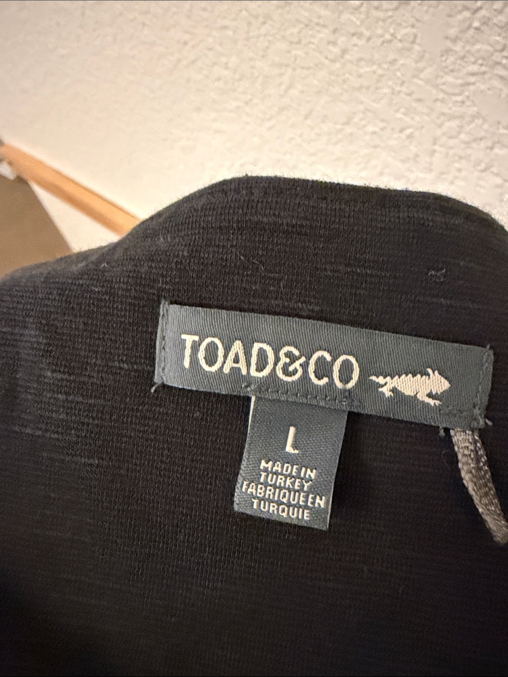 Toad&Co Black Women's Dress with Branded Neck Label
